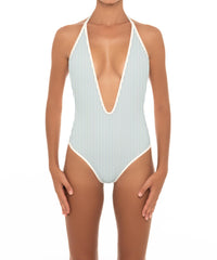 BSWS-S88 Deep Plunge Binded One Piece