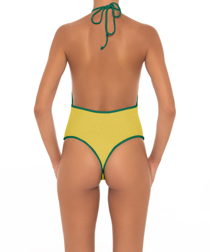 BSWS-S88 Deep Plunge Binded One Piece