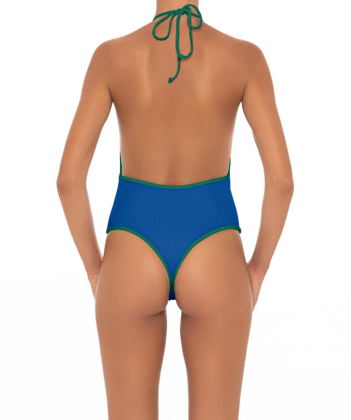 BSWS-S88 Deep Plunge Binded One Piece