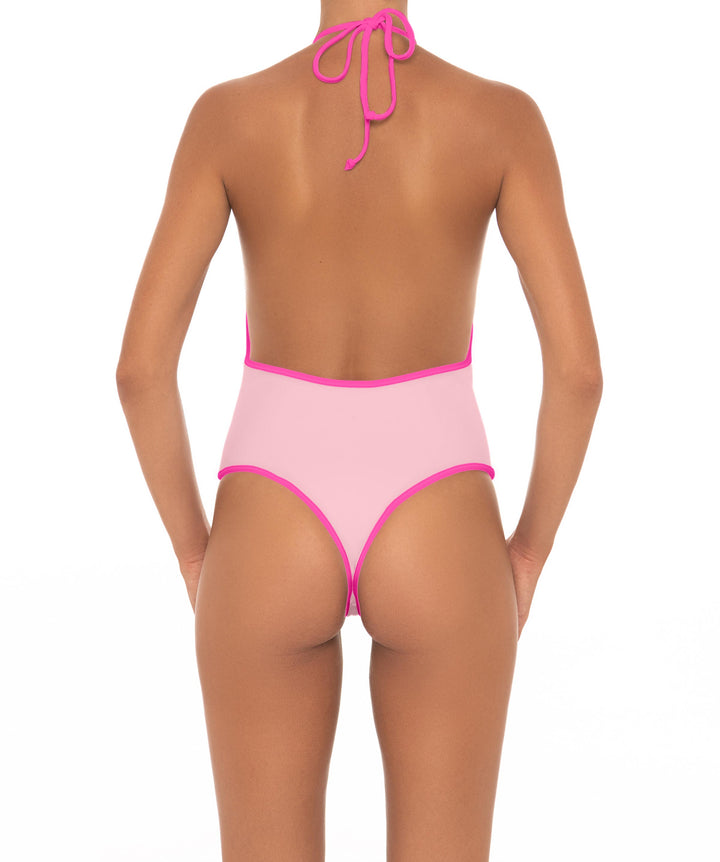 BSWS-S88 Deep Plunge Binded One Piece