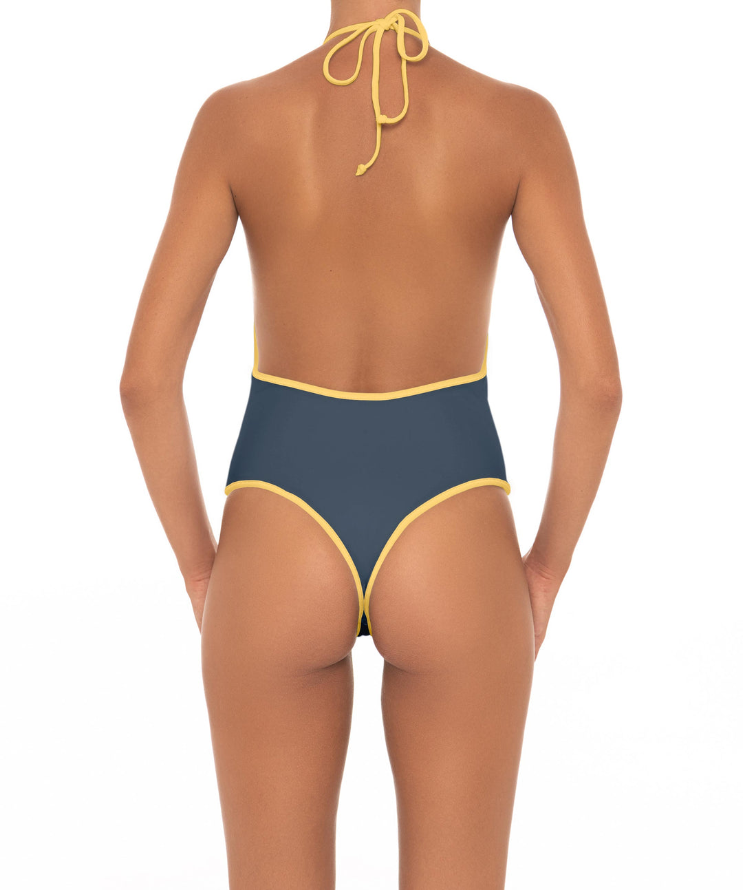 BSWS-S88 Deep Plunge Binded One Piece