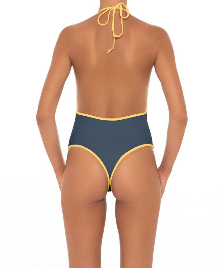 BSWS-S88 Deep Plunge Binded One Piece