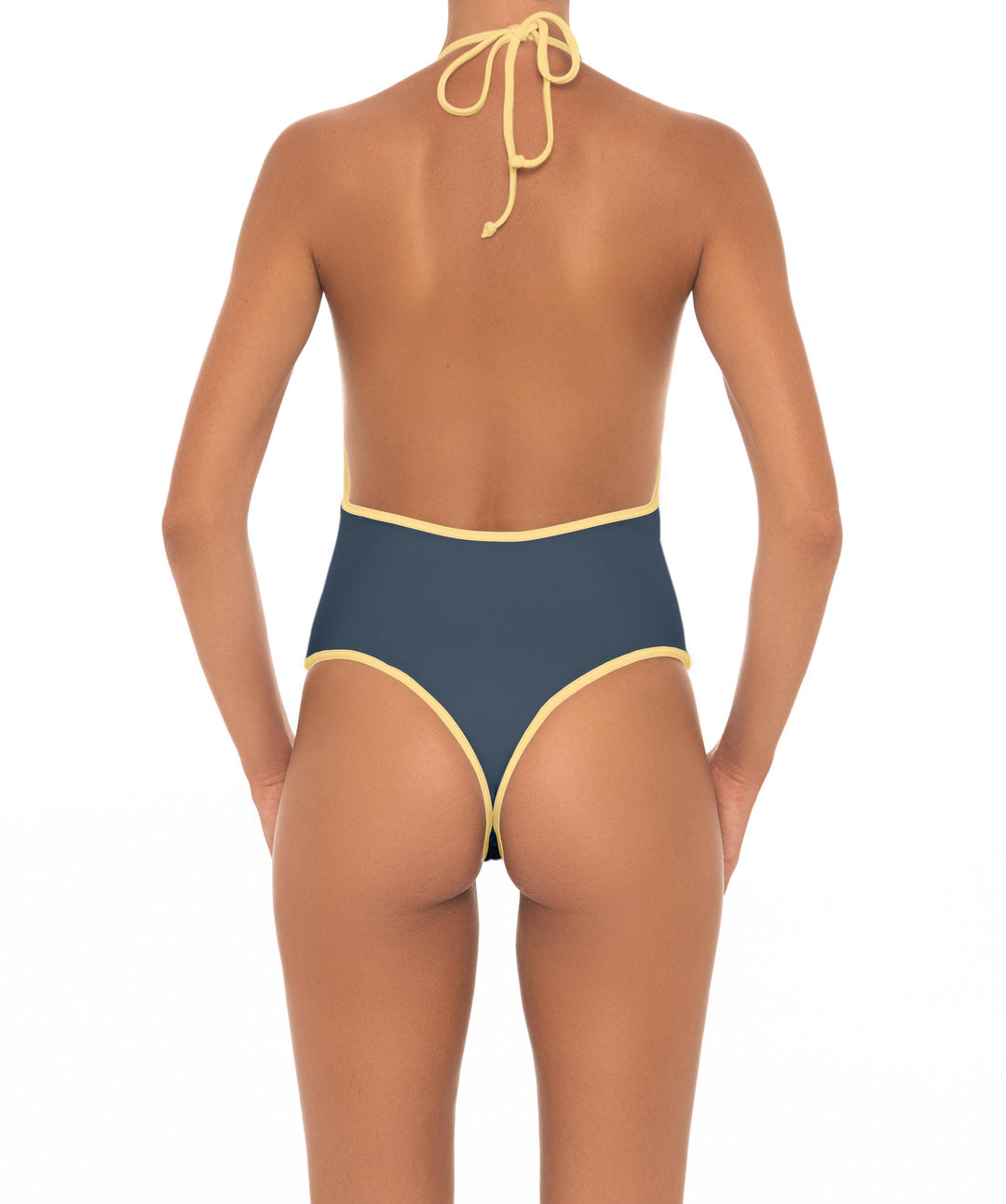 BSWS-S88 Deep Plunge Binded One Piece