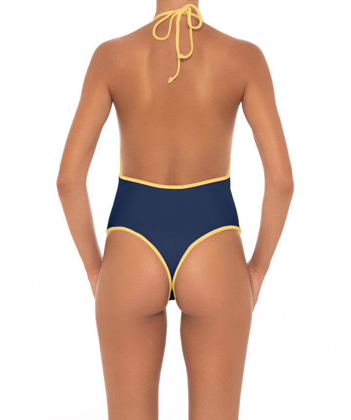BSWS-S88 Deep Plunge Binded One Piece