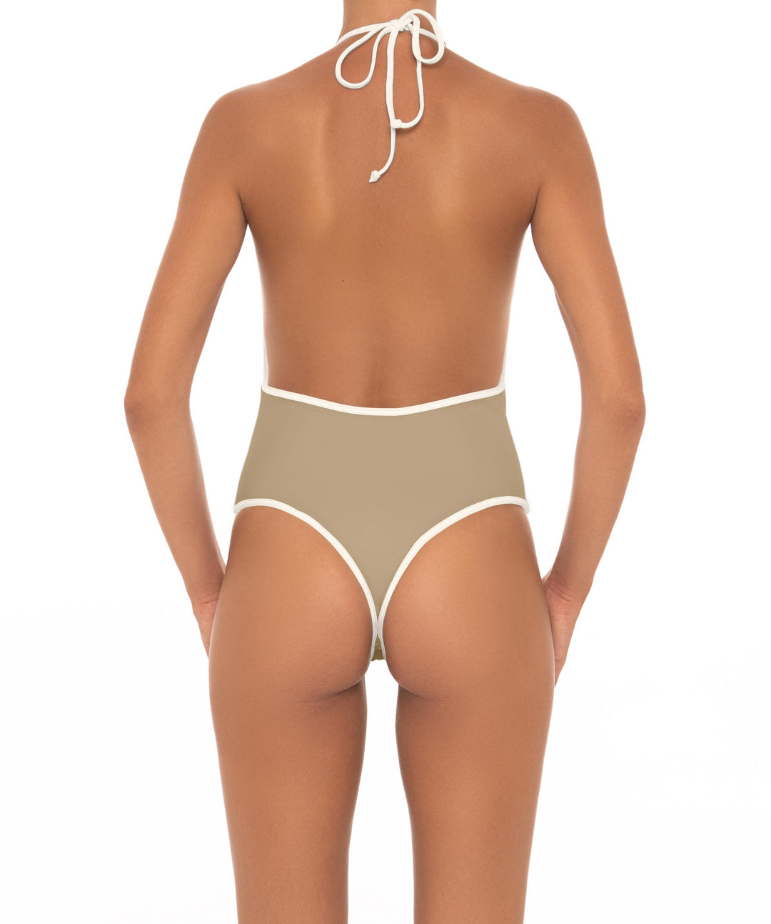BSWS-S88 Deep Plunge Binded One Piece