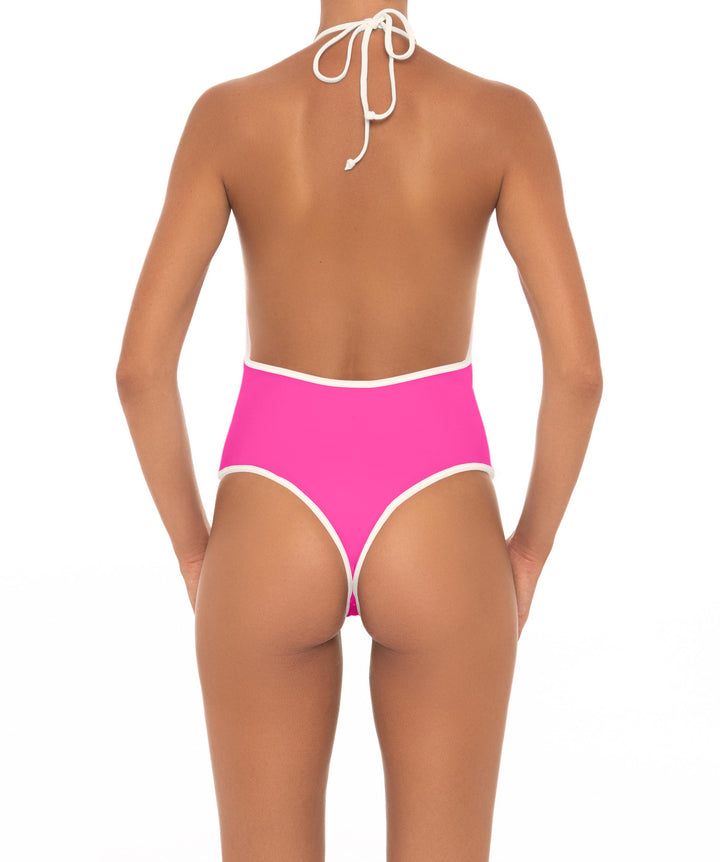 BSWS-S88 Deep Plunge Binded One Piece