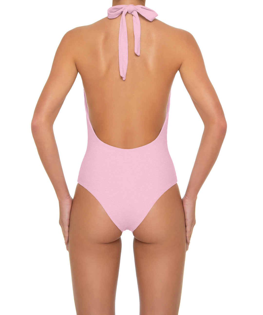 BSWS-S89 Deep Plunge Ring Halter One Piece