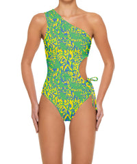 BSWS-S94 Ruched Side One Piece