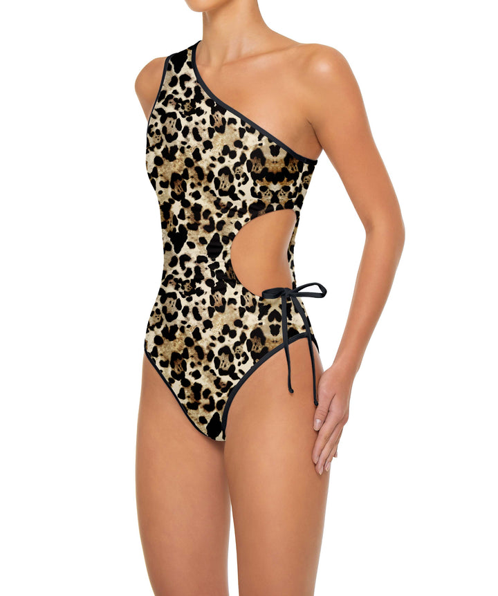 BSWS-S94 Ruched Side One Piece