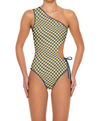 BSWS-S94 Ruched Side One Piece