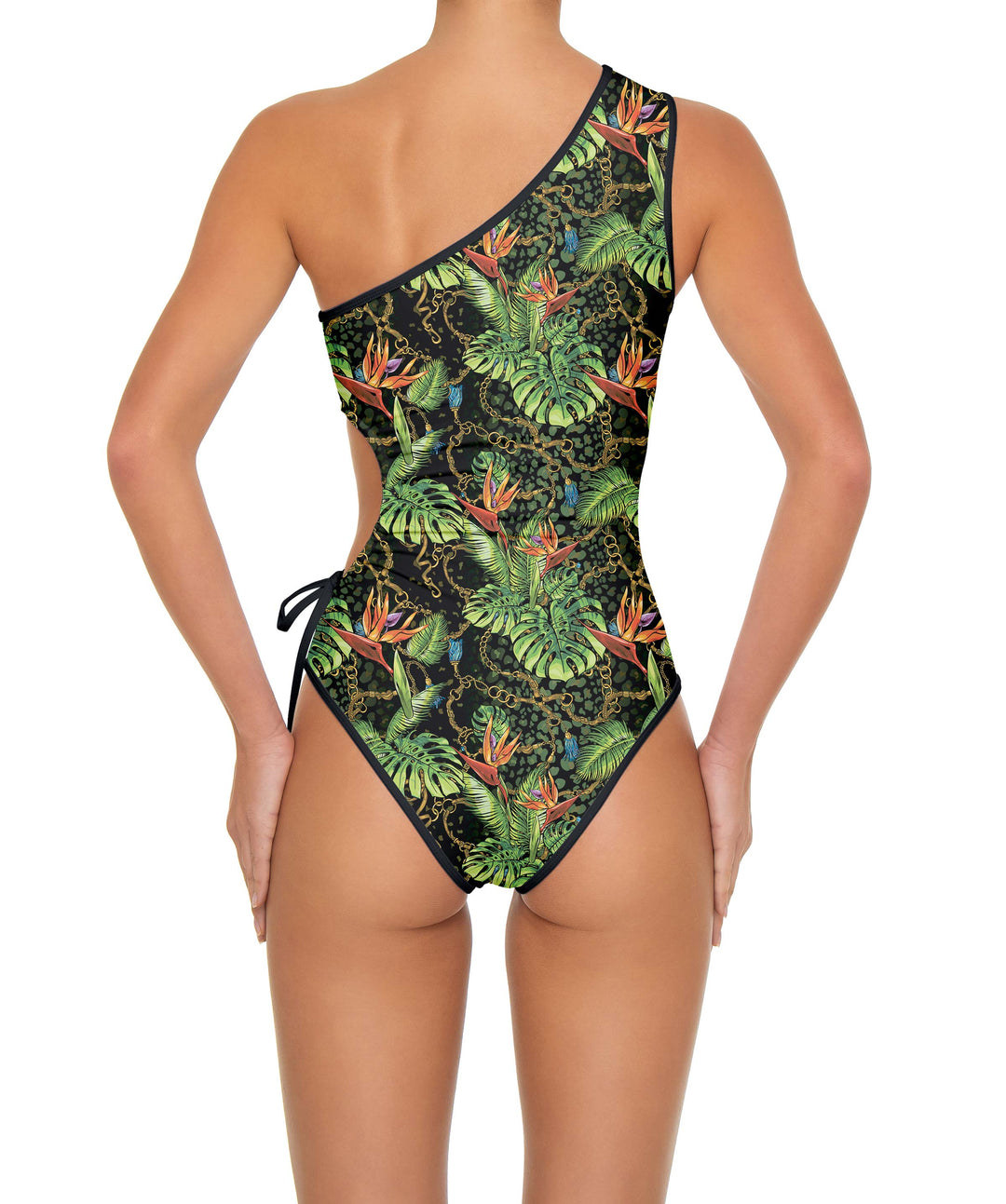 BSWS-S94 Ruched Side One Piece