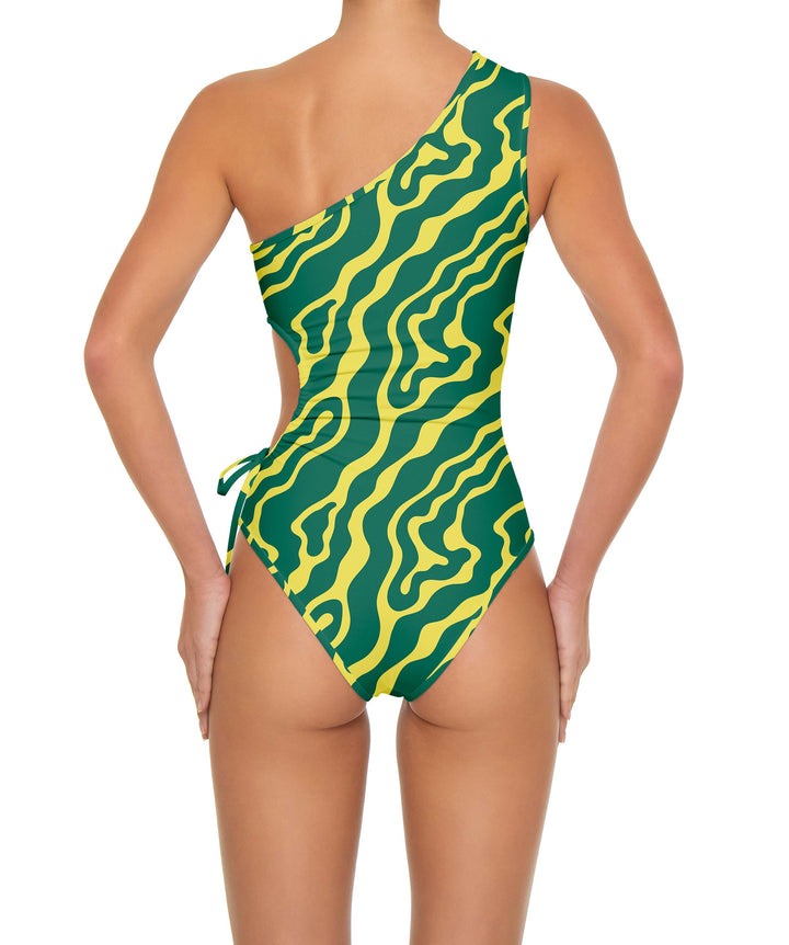 BSWS-S94 Ruched Side One Piece