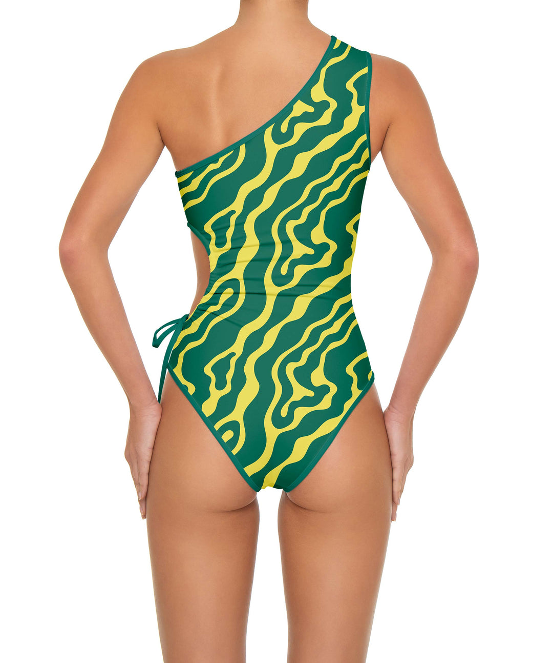 BSWS-S94 Ruched Side One Piece
