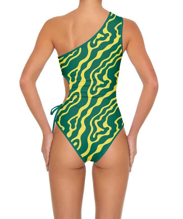 BSWS-S94 Ruched Side One Piece
