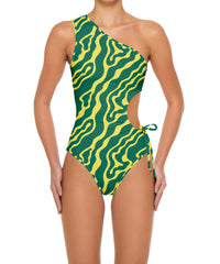 BSWS-S94 Ruched Side One Piece