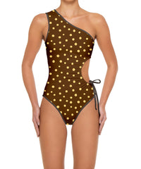 BSWS-S94 Ruched Side One Piece