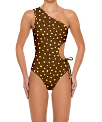 BSWS-S94 Ruched Side One Piece