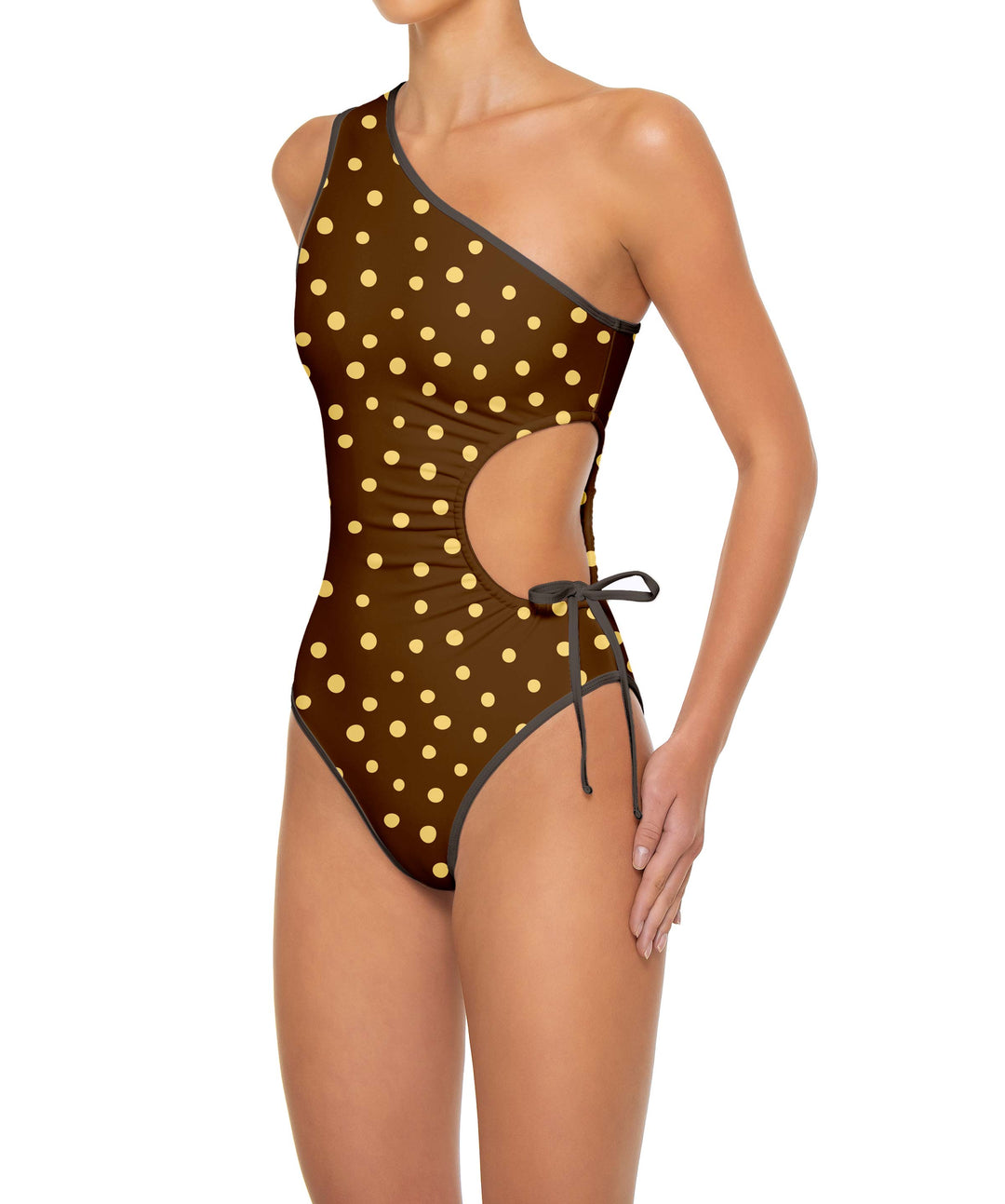 BSWS-S94 Ruched Side One Piece