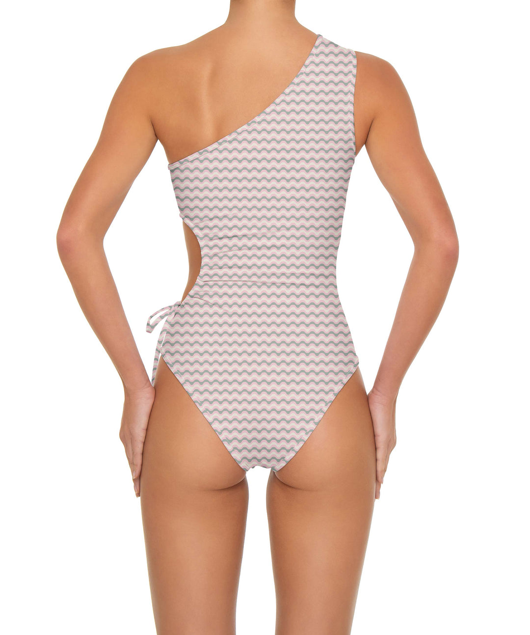 BSWS-S94 Ruched Side One Piece