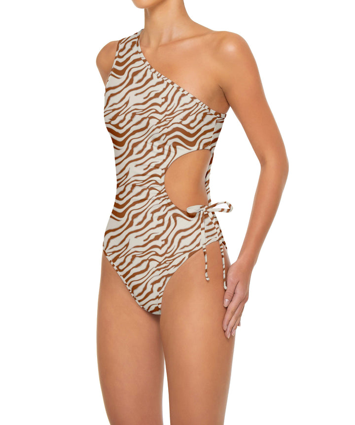 BSWS-S94 Ruched Side One Piece