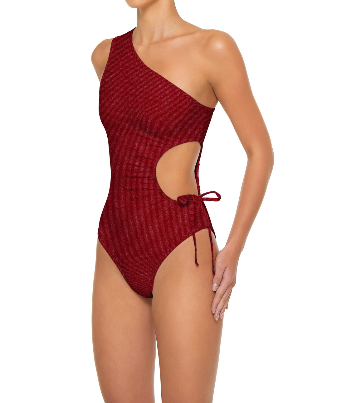 BSWS-S94 Ruched Side One Piece
