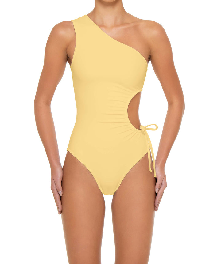 BSWS-S94 Ruched Side One Piece