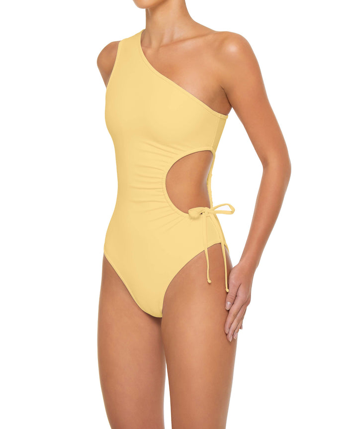 BSWS-S94 Ruched Side One Piece