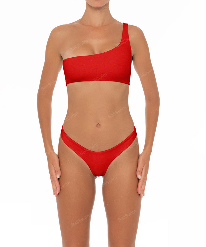 BSWS-T05 One Shoulder Bikini Top