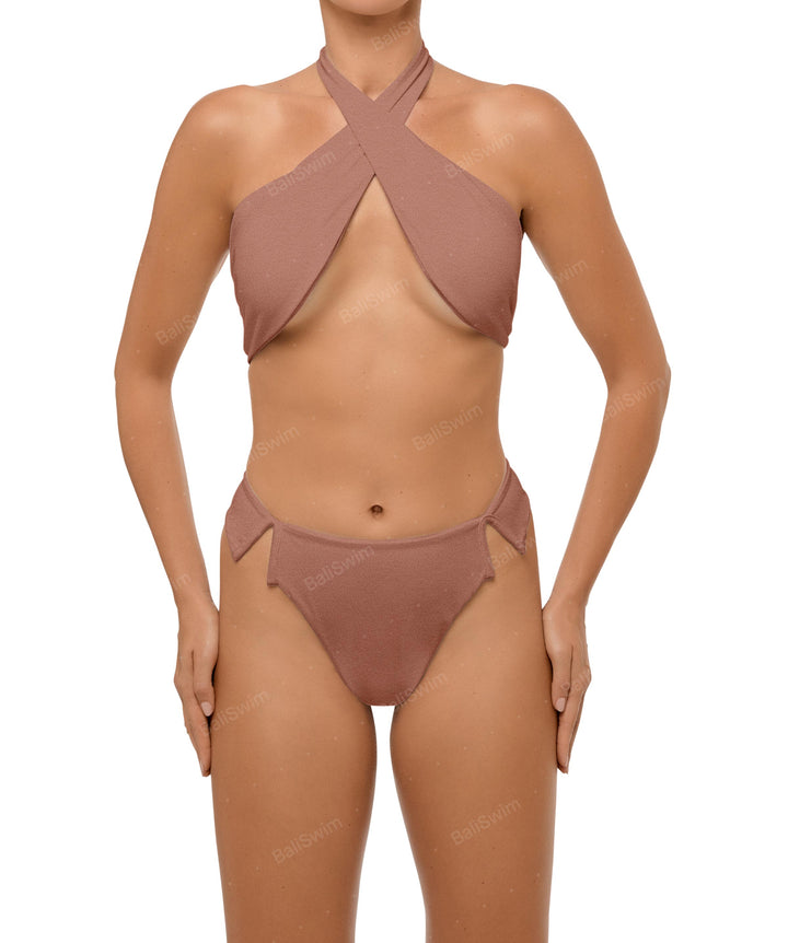 BSWS-T100 Criss cross O-ring Bikini Top