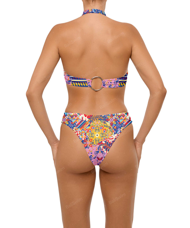 BSWS-T100 Criss cross O-ring Bikini Top