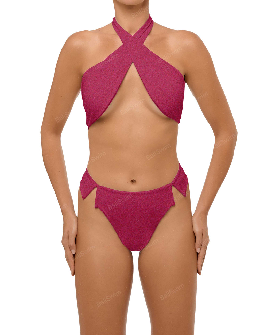 BSWS-T100 Criss cross O-ring Bikini Top
