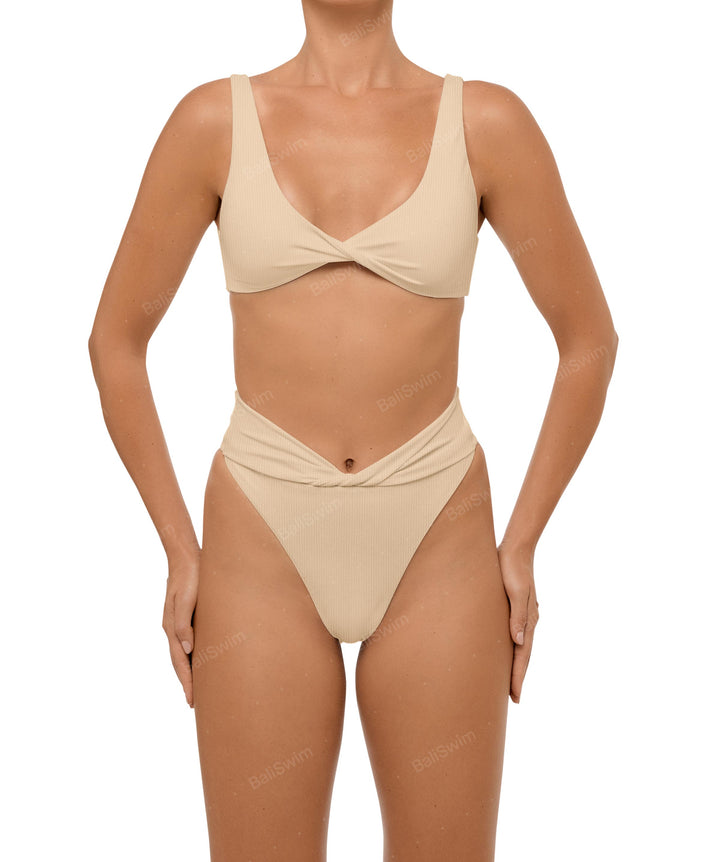 BSWS-B102 Twisted V-waist Bikini Bottom