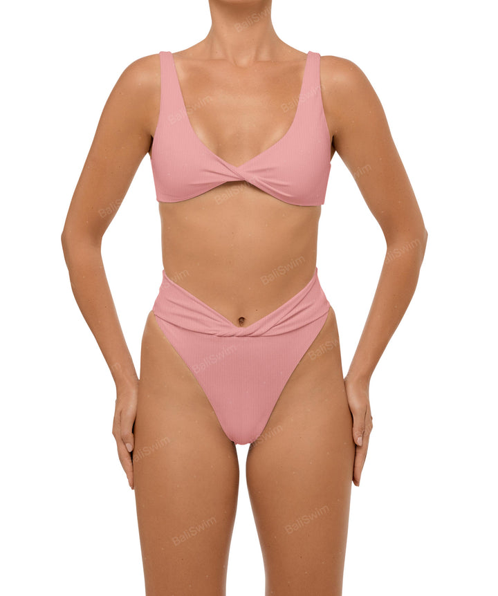BSWS-B102 Twisted V-waist Bikini Bottom