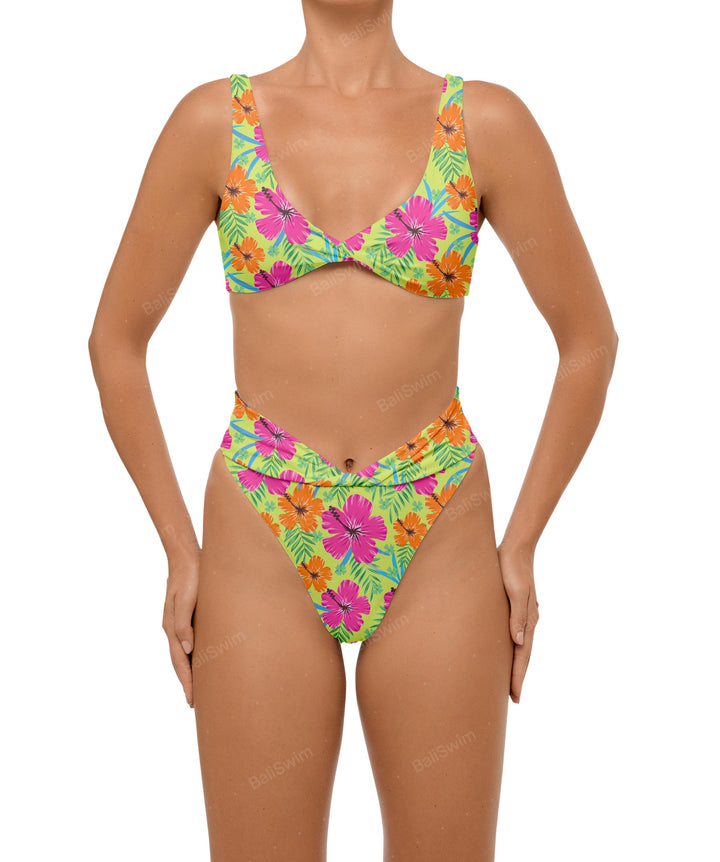 BSWS-B102 Twisted V-waist Bikini Bottom