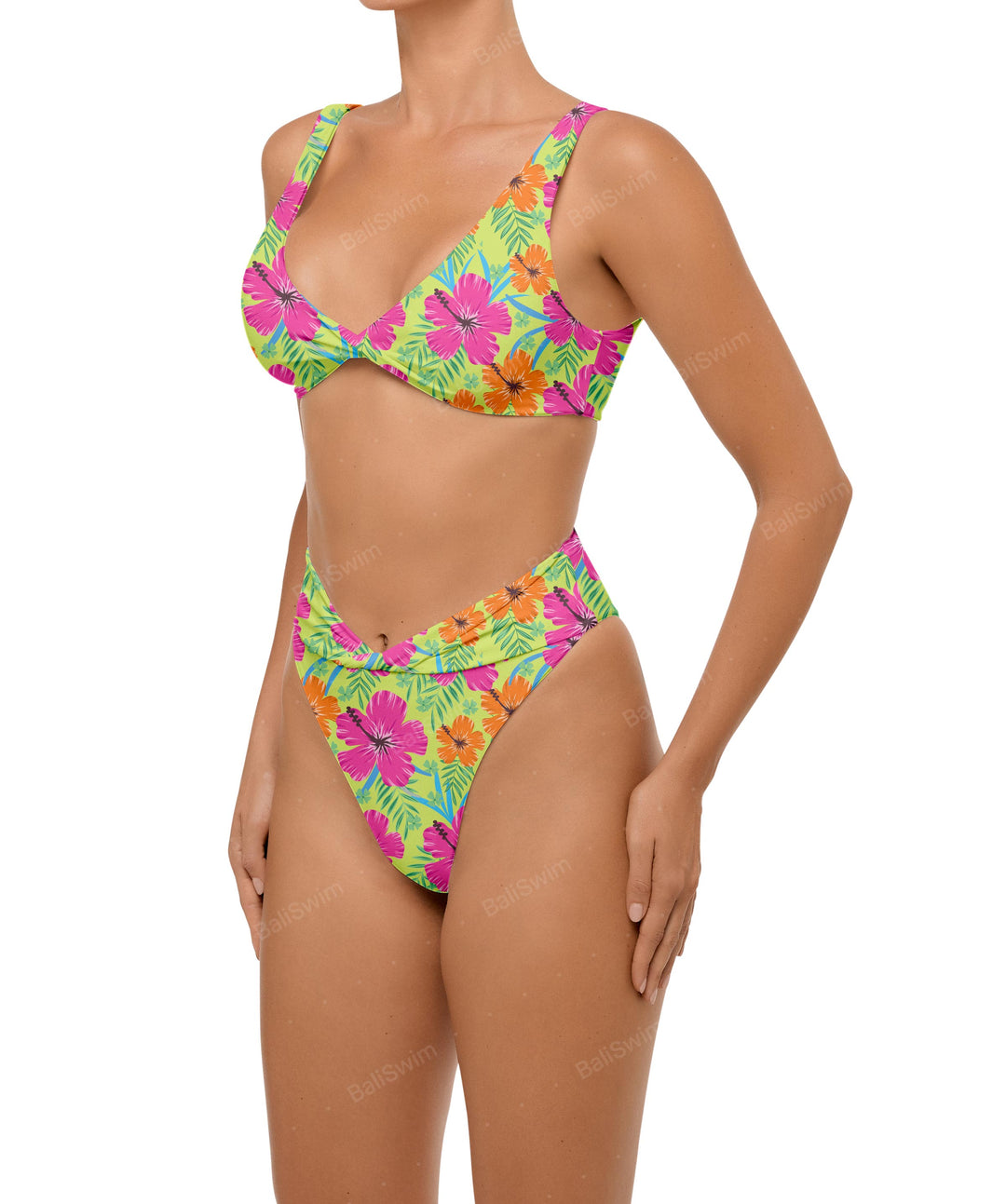 BSWS-B102 Twisted V-waist Bikini Bottom