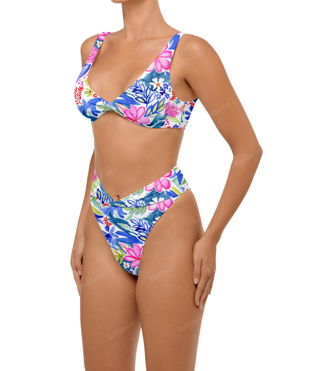 BSWS-B102 Twisted V-waist Bikini Bottom
