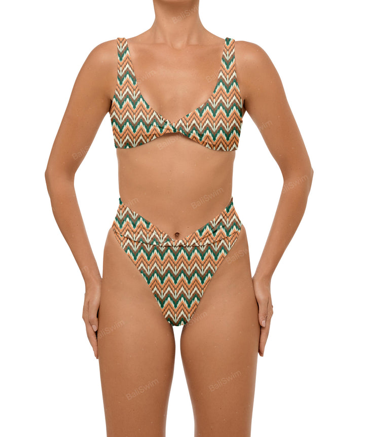 BSWS-B102 Twisted V-waist Bikini Bottom