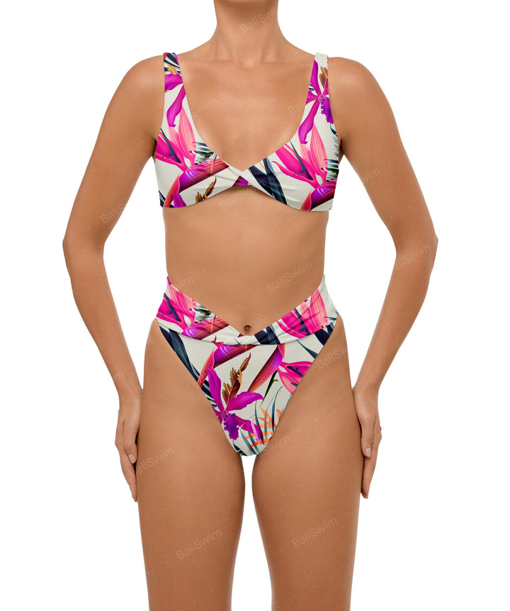 BSWS-B102 Twisted V-waist Bikini Bottom