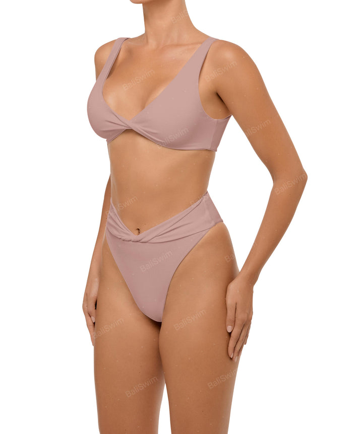 BSWS-B102 Twisted V-waist Bikini Bottom