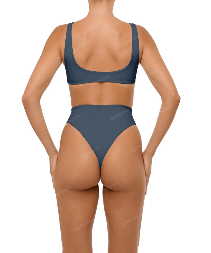 BSWS-B102 Twisted V-waist Bikini Bottom