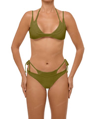 BSWS-T103 Bralette & Triangle Double Top