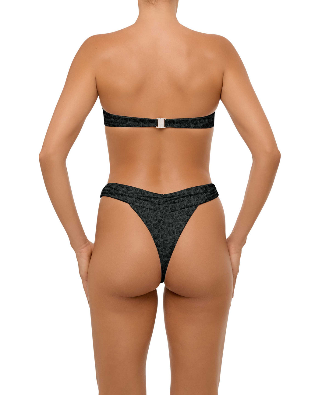 BSWS-T105 Side Shirred Strapless Underwire Top
