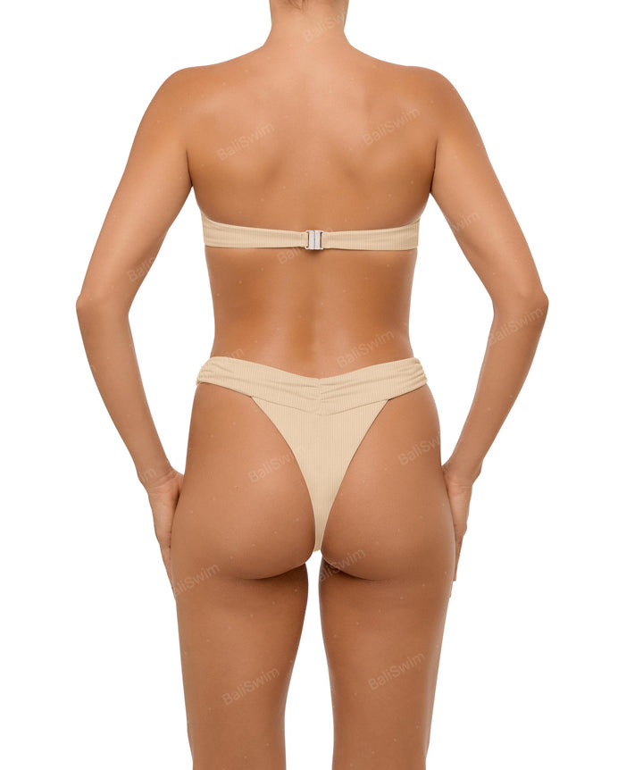 BSWS-T105 Gathered Underwired Bandeau Top