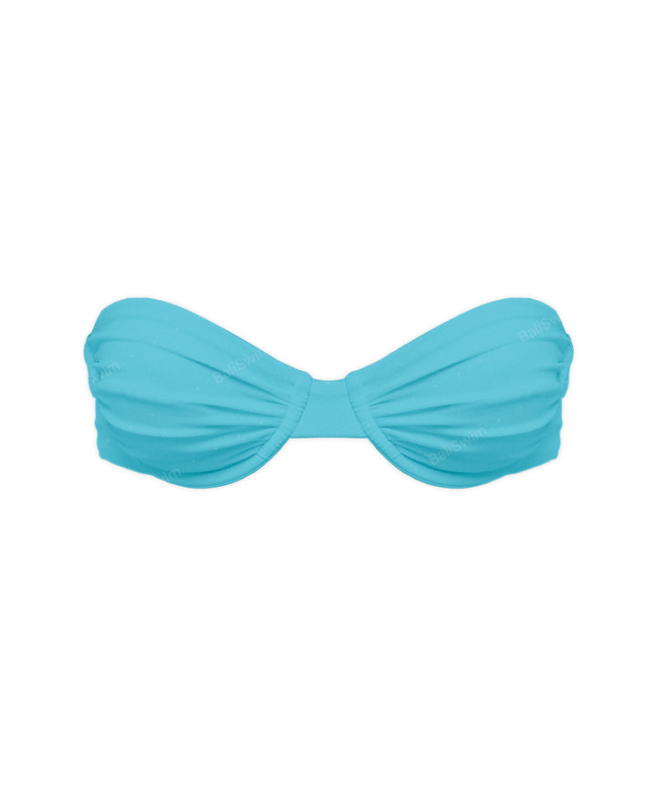 BSWS-T105 Gathered Underwired Bandeau Top