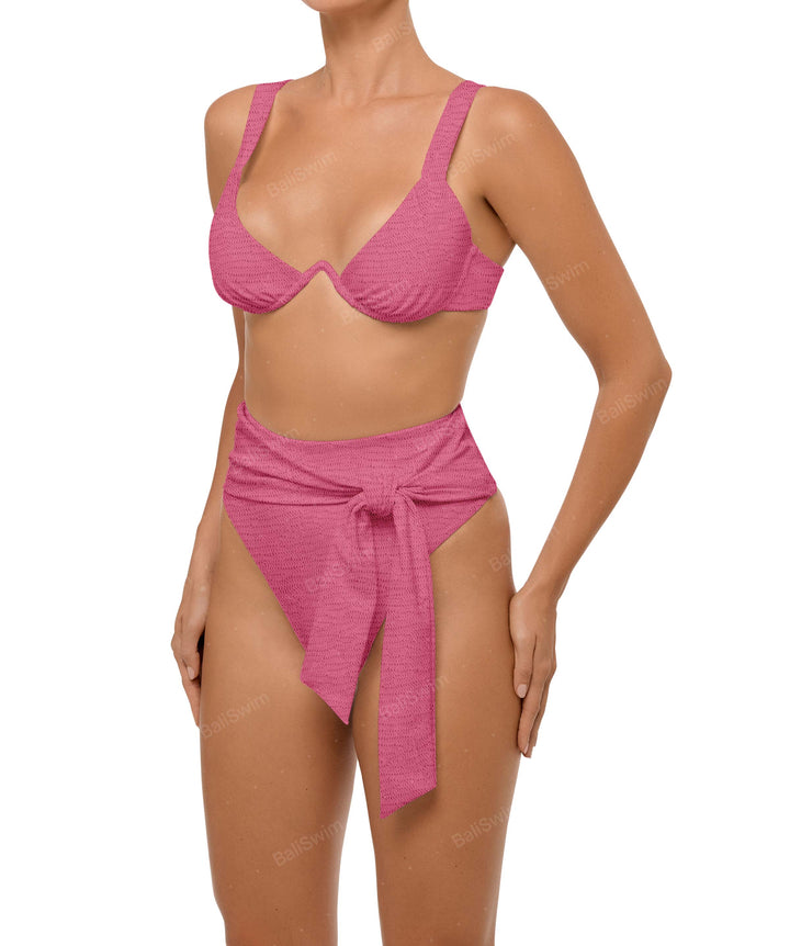 BSWS-T106 Underwired Wide Straps Bikini Top