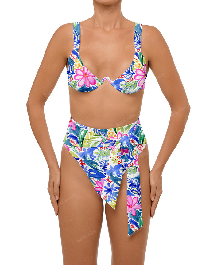 BSWS-T106 Underwired Wide Straps Bikini Top