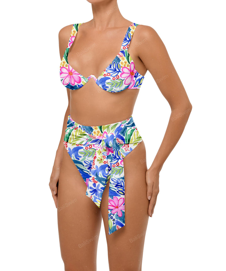 BSWS-T106 Underwired Wide Straps Bikini Top