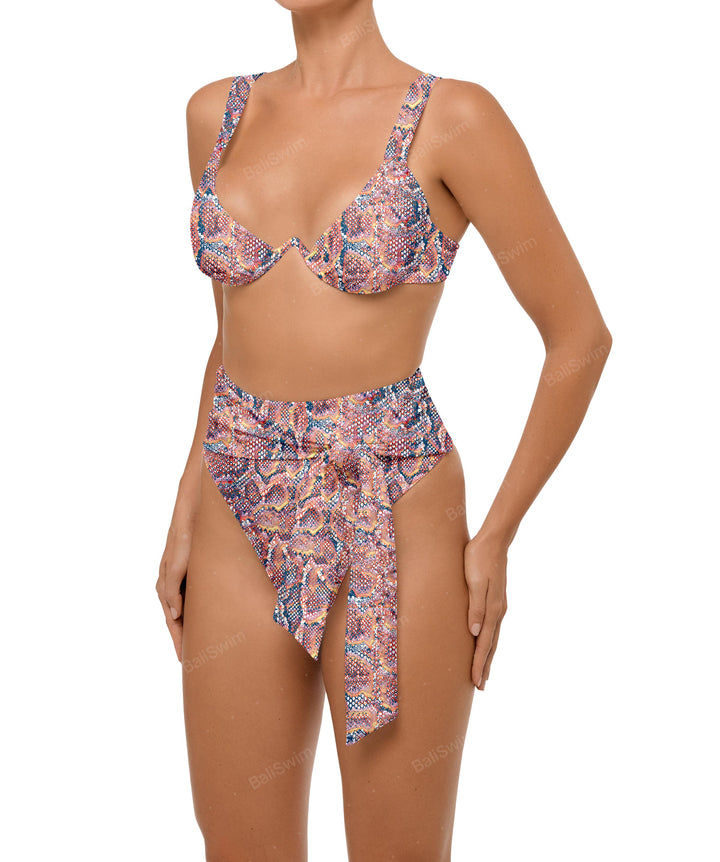 BSWS-T106 Underwired Wide Straps Bikini Top