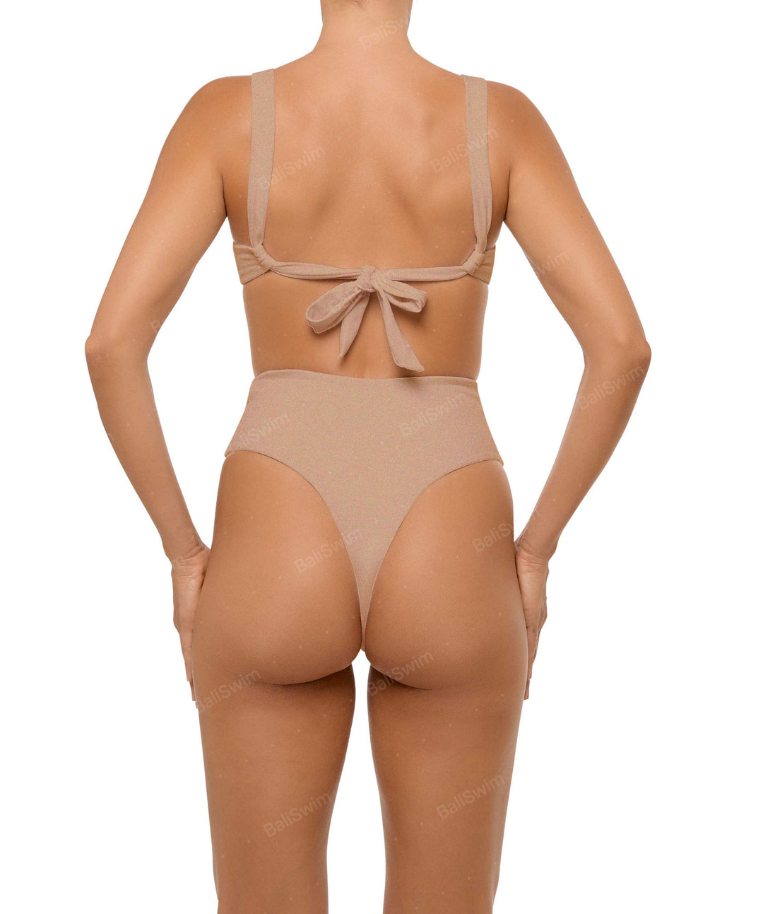 BSWS-T106 V-Wire Open Neckline Underwire Top