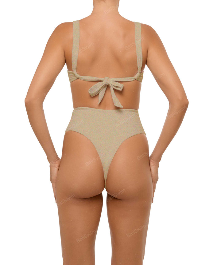 BSWS-T106 V-Wire Open Neckline Underwire Top